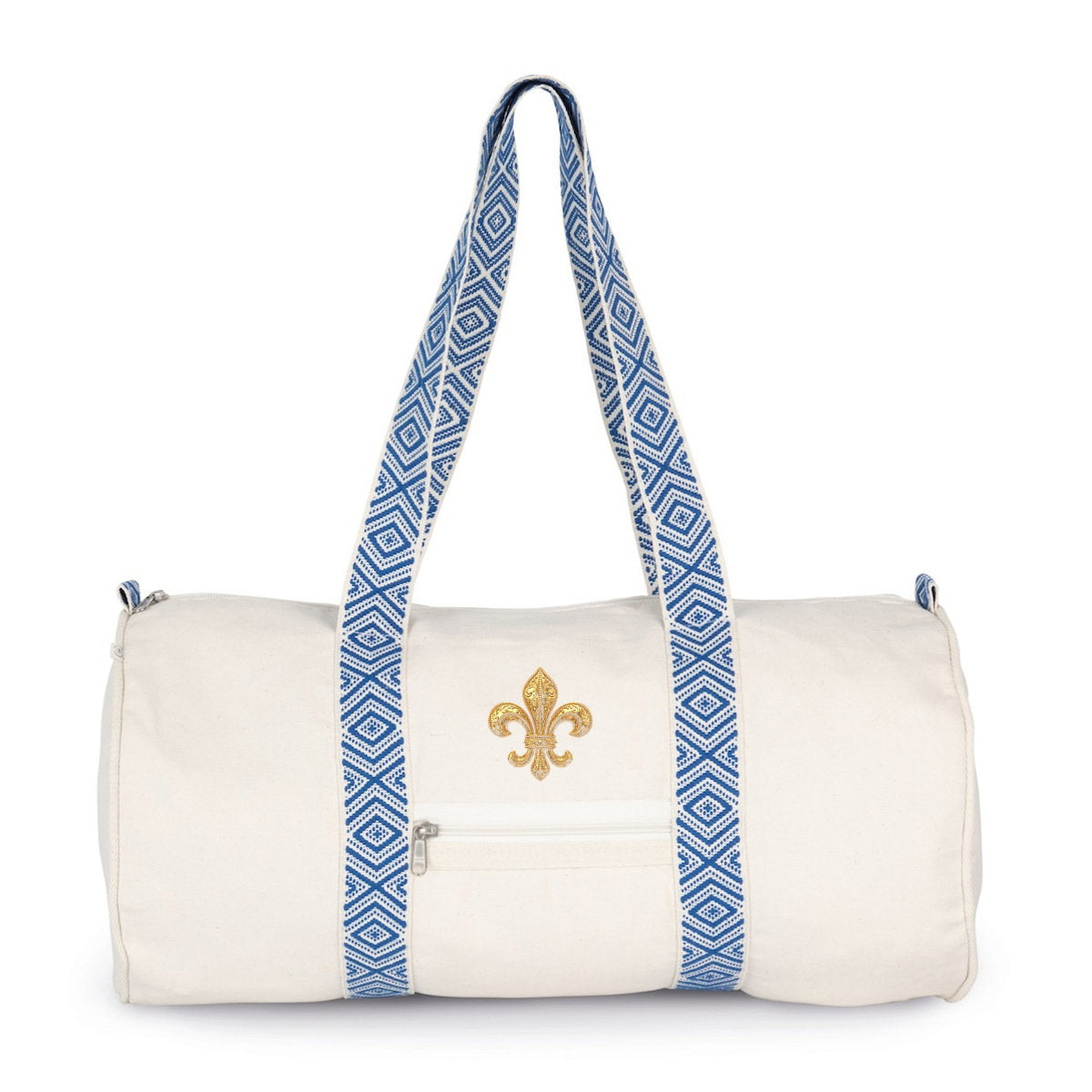 Sac Polochon Fleur de Lys - face_0