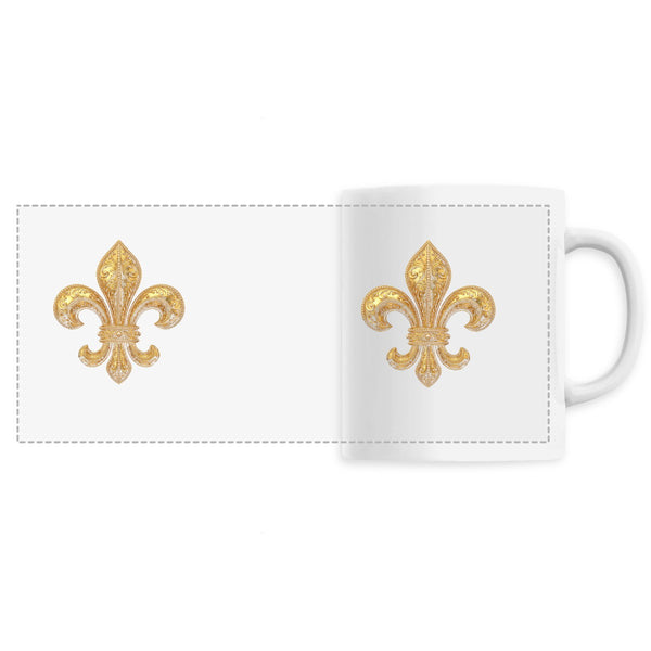 Mug double Lys doré - face_0