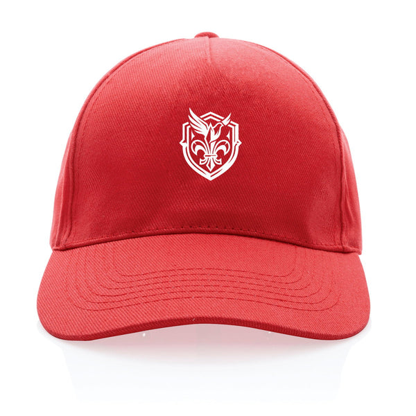 Ecu fleur de lys colombe - Casquette - face_0